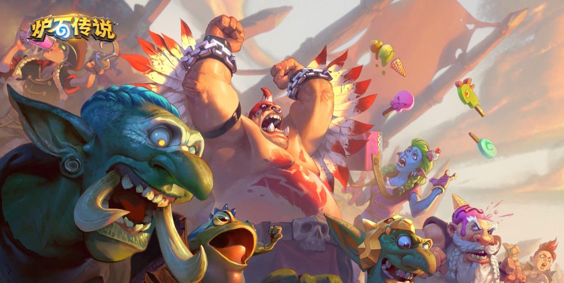 死神vs火影绊175版本即将登场的炉石传说中速死鱼骑将重新回