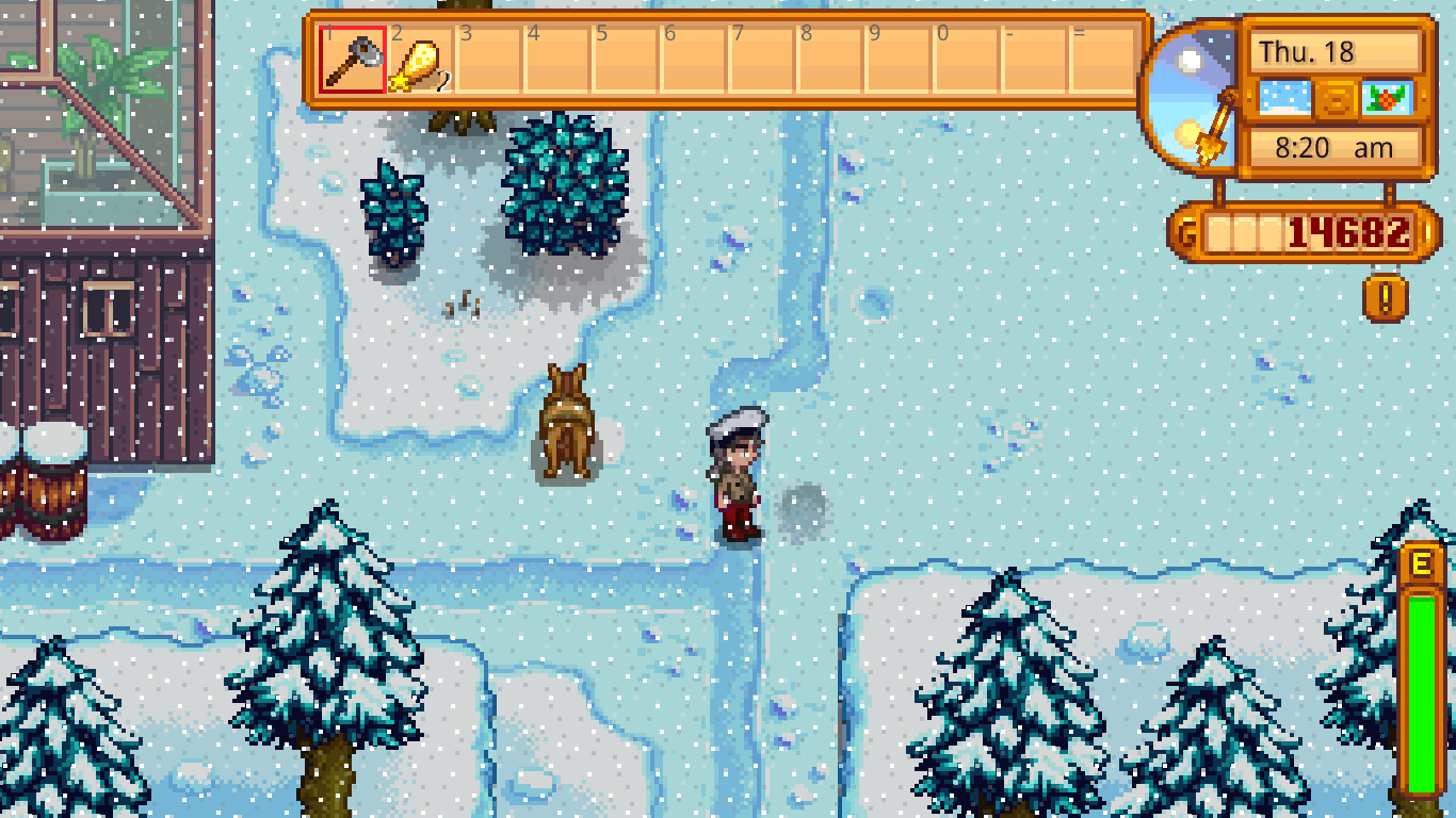 星露谷物语 中如何快速冲矿层