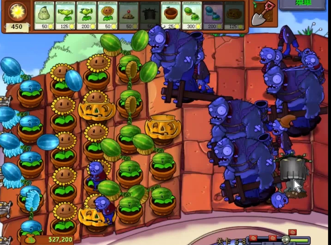 植物大战僵尸   大喷菇使用特点