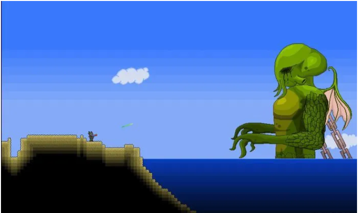 泰拉瑞亚 史莱姆王对玩家来说有什么用