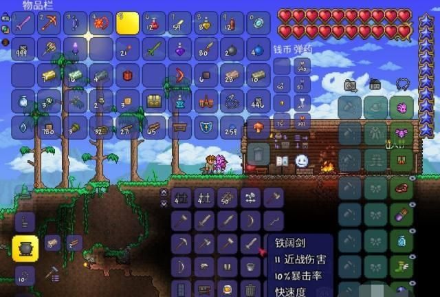 泰拉瑞亚 新手起步阶段该做些什么