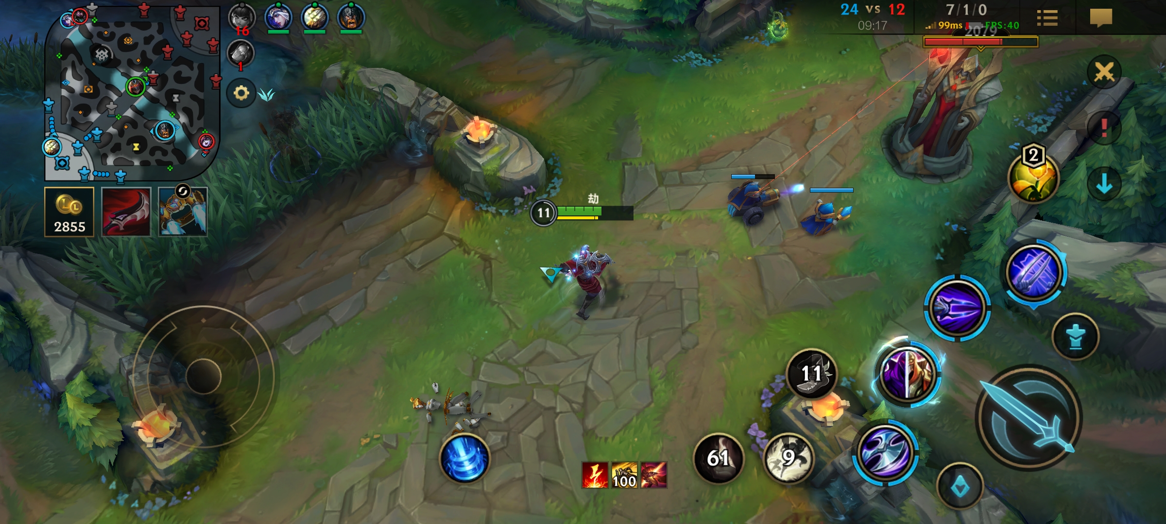 英雄联盟 上单吸血鬼对线该怎么打