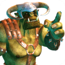 会说话的牛角怪