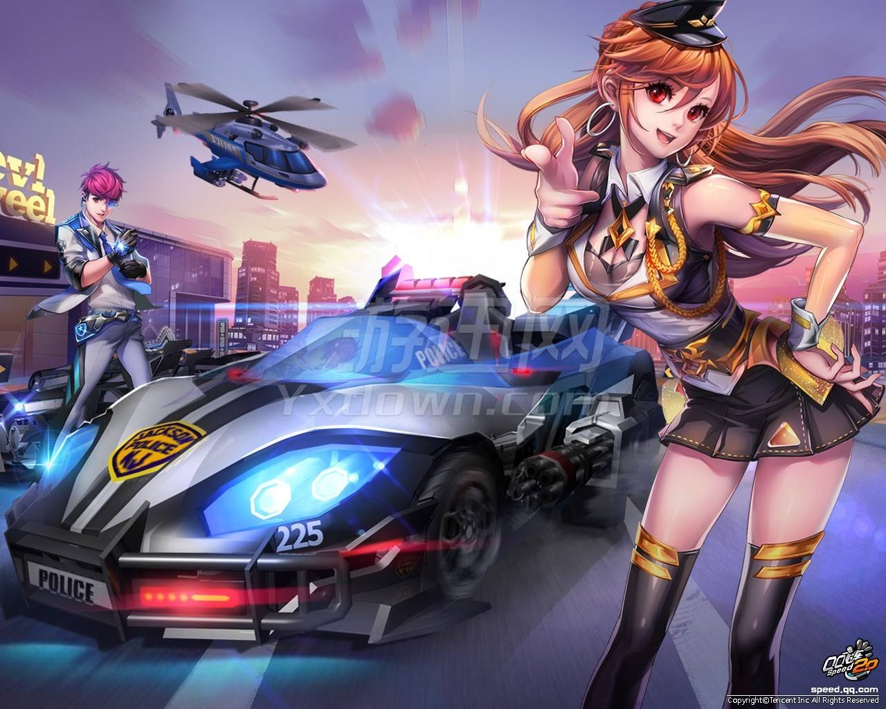 QQ飞车手游龙腾灯海S弯道教学